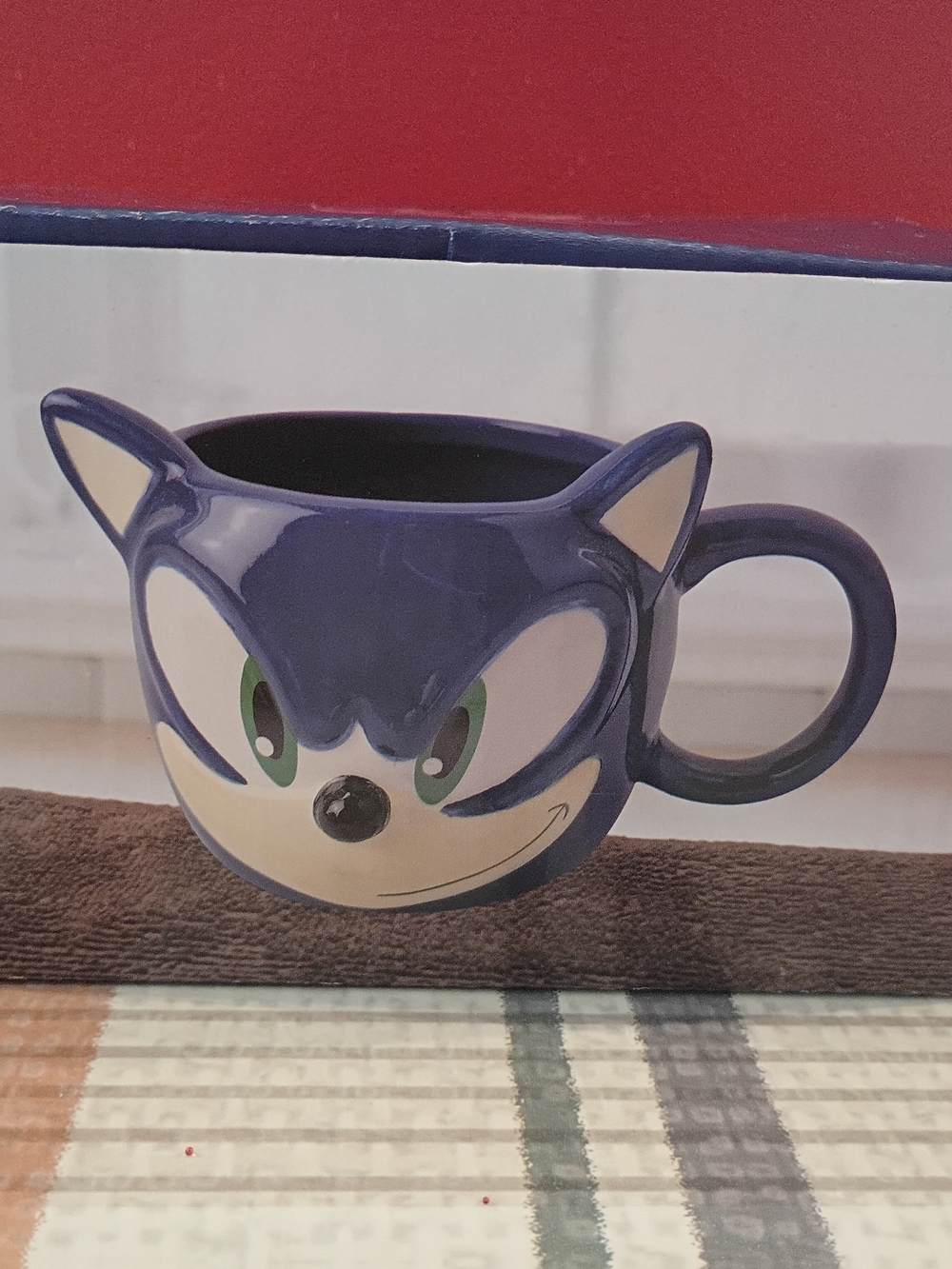 Sonic the Hedgehog Blue Character Ceramic Mug